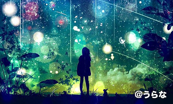幻想的な少女　アイキャッチ